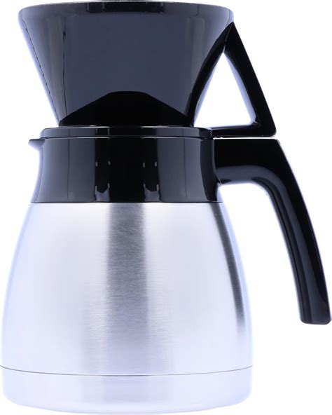 Amazon.com: Melitta Pour-Over Coffee Brewer & Stainless Steel Carafe ...