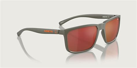 STRIPE Sunglasses in Grey Mirror Orange/Yellow | Arnette®