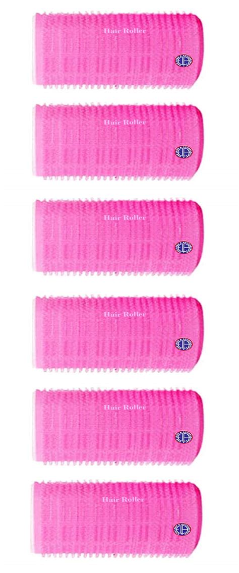 Buy Ear Lobe & Accessories Professional Soft Hair Velcro Rollers, Blue ...