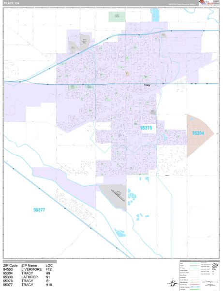 Maps of Tracy California - marketmaps.com