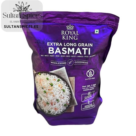 ROYAL KING 1121 PURPLE BASMATI RICE 1 KG - Sultan Spices | Indian Food ...