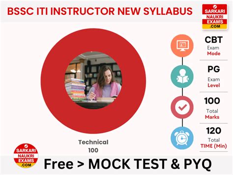 BSSC ITI Instructor Syllabus 2026 | Exam Pattern PDF Download