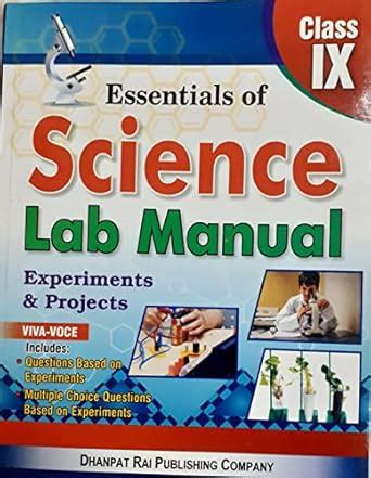 Essentials of science lab manual .class 9 (dhanpat rai) : Gupta: Amazon ...