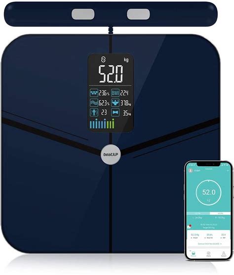 beatXP Infinity Weighing Machine| Multi-user|Body Fat Analyzer &Smart ...
