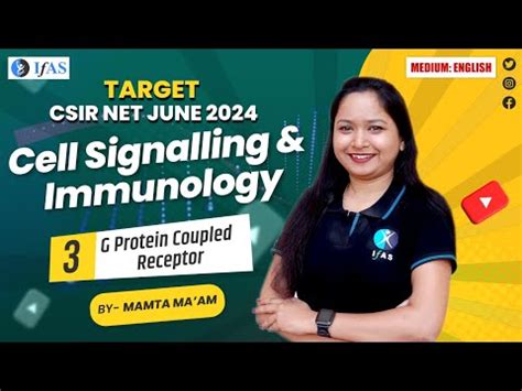 Cell Signalling and Immunology - G Protein Receptors - CSIR NET Life ...