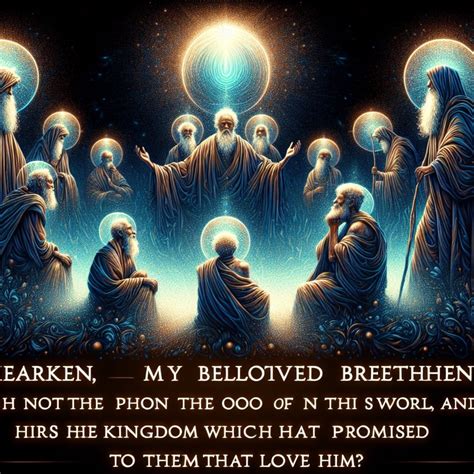 What does James 2:5 mean? | Bible Art