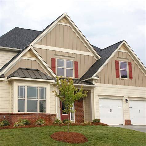 James Hardie ColorPlus HZ5 HardiePanel 0.312-in x 48-in x 96-in Khaki ...