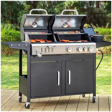 Charcoal Grill Smoker Combo Canyon Combo Cheapest Charcoal Gas Smoker