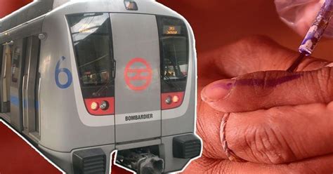 On May 12 When City Votes For Lok Sabha Polls, Delhi Metro Services To ...