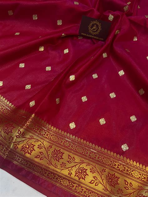 Satin Silk Sarees - Aura Benaras