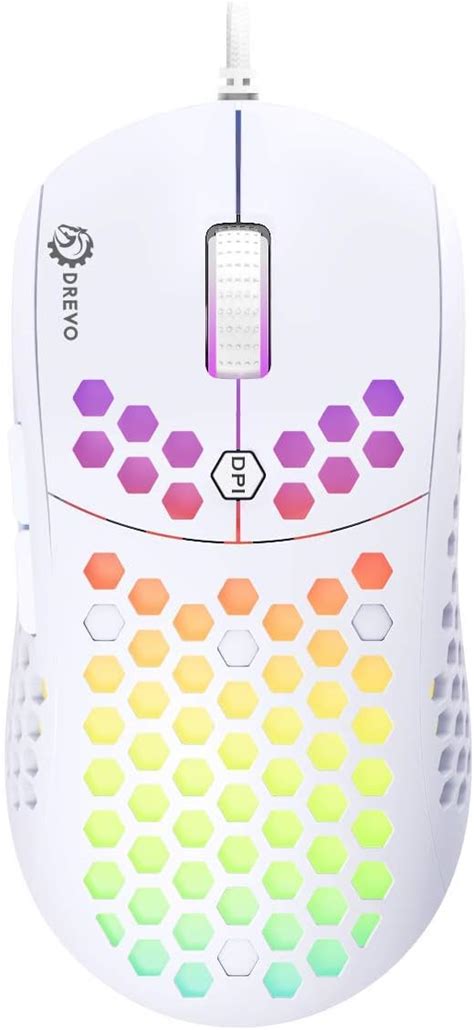 Drevo Falcon Full Rgb Lightweight 70g Wired Gaming Mouse 16000dpi ...