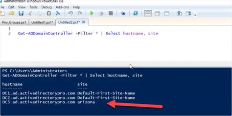 Image result for View All Domain in Windows PowerShell