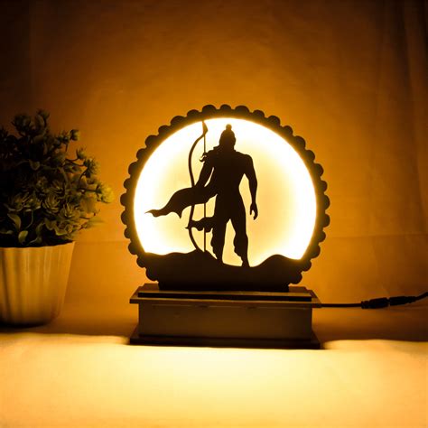 Shri Ram Ji LED Desk Lamp – A Divine Glow for Your Space – Litup Store