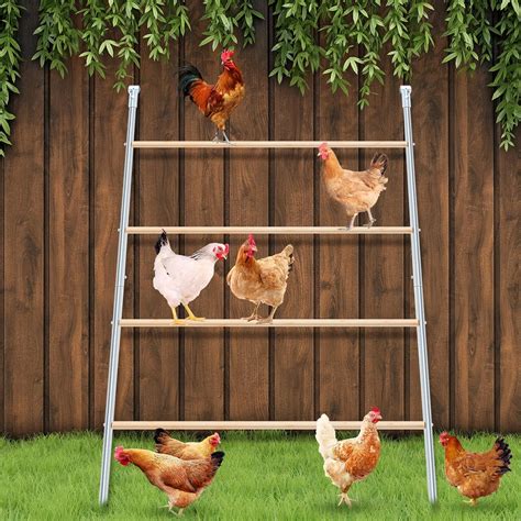 Amazon.com : Wenqik Large Chicken Perch Chicken Roosting Bars for Coop ...