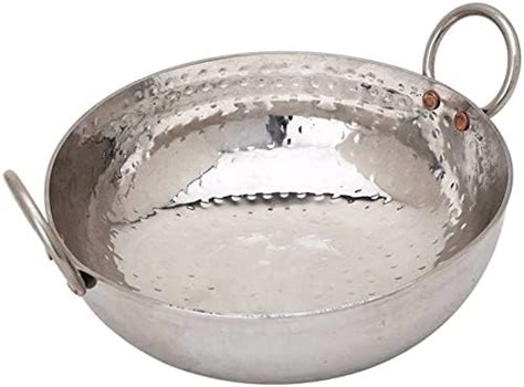 Buy Amazon Brand - Solimo Stainless Steel Induction Bottom Kadhai Set ...
