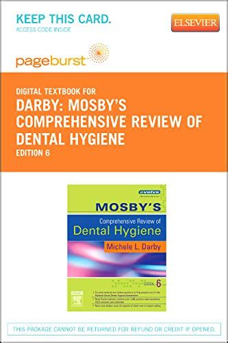 Buy Mosby's Comprehensive Review of Dental Hygiene: Pageburst Retail ...