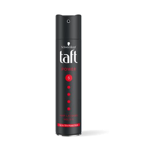Schwarzkopf Taft Power Hair Lacquer, Caffeine Power Formula for 72 hour ...