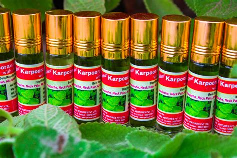 Karpooravalli Pain Balm With Aroma Oil – Malar Herbals