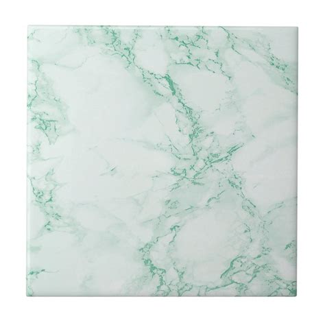 Elegant light green marble print Ceramic Tile Size: Small. Gender ...