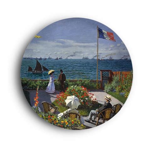 Monet's Visit to Sainte-Adresse Canvas (Matte Finish) – The Artment
