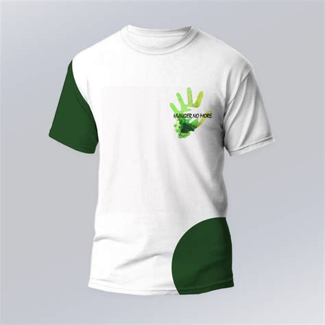 T-SHIRT Design (Green Sleeve) – Hunger No More