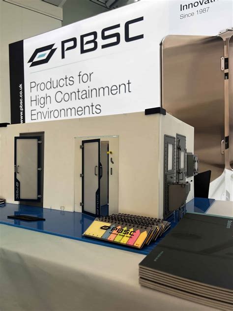 PBSC Showcases Biosafety Solutions at EBSA 2025 - PBSC Ltd