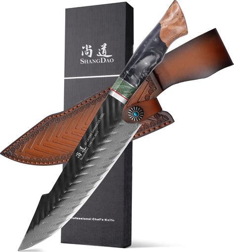 Amazon.com: Damascus Kitchen Knife Set 3 piece, 67 Layer Handmade ...
