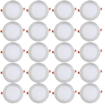 Buy D'Mak LED Round False Ceiling Conceal Panel Light for POP Color ...