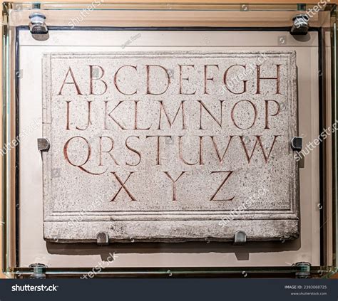 Old English Latin Alphabet Style Stock Photo 2393068725 | Shutterstock
