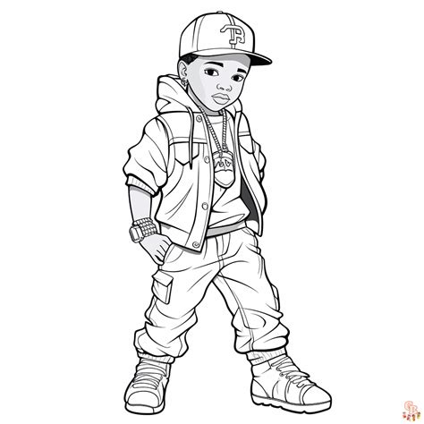 Coloring Pages Of Hip Hop