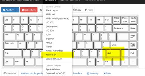 Keyboard Layout Editor 的图像结果