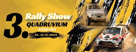 3. Rally Show Quadruvium , Karojba, Porec, 14 December to 15 December ...