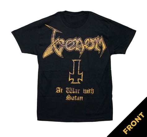 Venom At War with Satan - Black - Vancouver Rock Shop