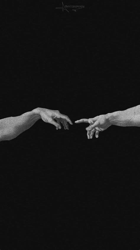 Creation Of Adam Hands Wallpaper