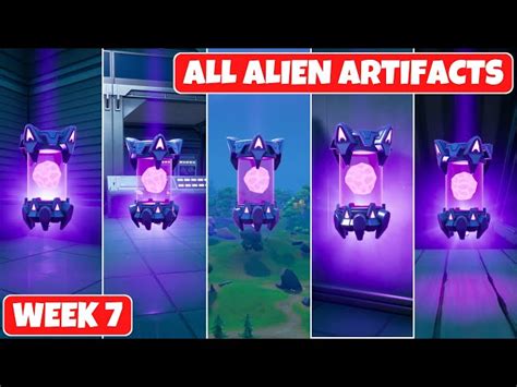 Image result for Alien Artifacts Fortnite Week 7