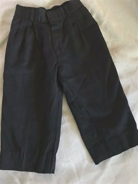 Nordstrom Boys Black Dress Pants Pleated USA 4 5 Church Easter Weddings ...