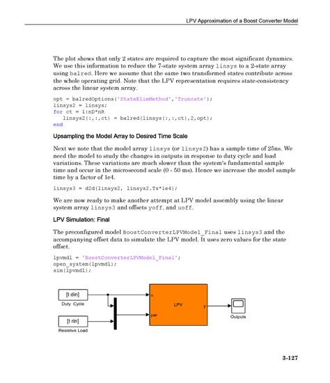 Simulink Control Design (48) - The plot shows that only 2 states are ...