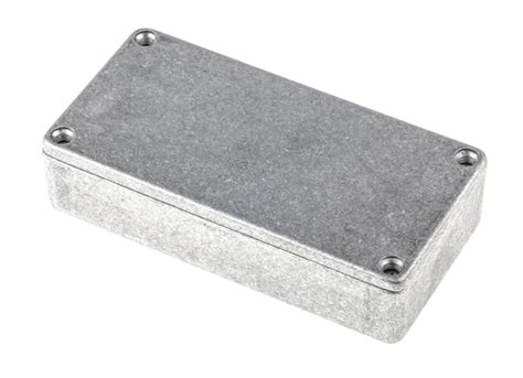 RS PRO | RS PRO Silver Die Cast Aluminium Enclosure, IP54 24.5 mm, 101 ...