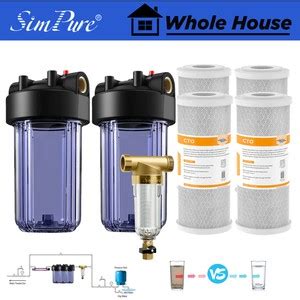 SimPure 10 Inch Whole House Water Filter Housing | Ubuy India