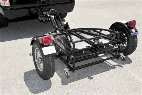 Image result for Ground Level Loading Motorcycle Trailer