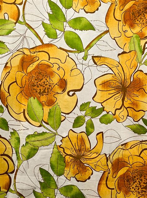 White Yellow Flower Printed Full Sleeves Shirt