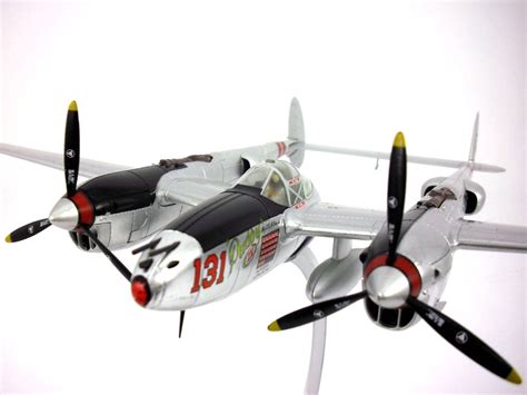 Buy Lockheed P-38 Lightning 148 Scale Diecast Metal Model Airplane ...