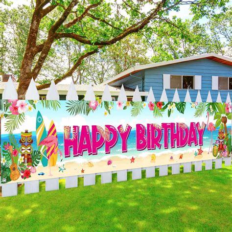 Breling Hawaiian Birthday Party Supplies Aloha Luau Party India | Ubuy