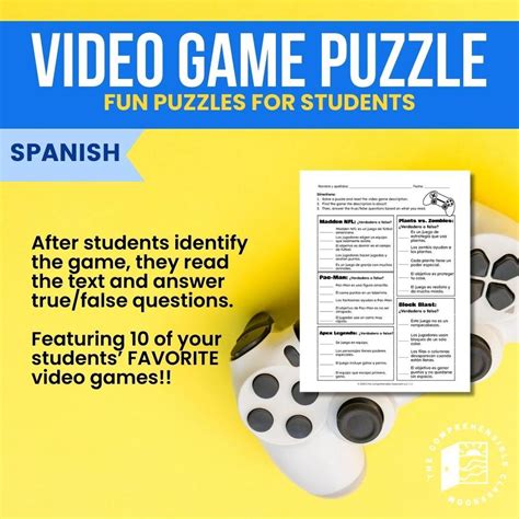 The Comprehensible Classroom | Video Game Puzzles | 10 Puzzles and…