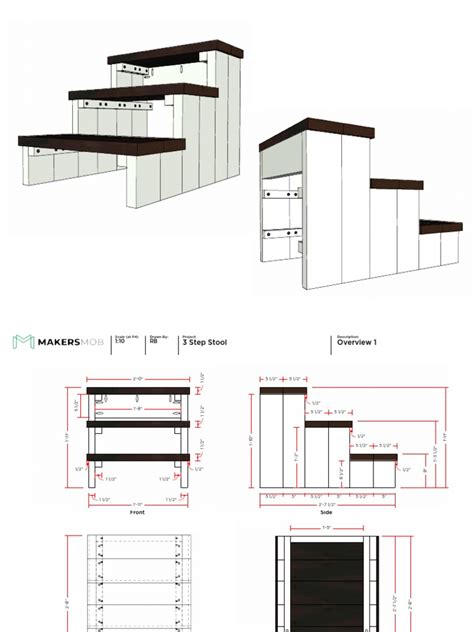Image result for 3 Step Stool Plans