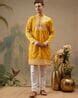 Buy Yellow Kurtas for Men by MOLLY & MICHEL Online | Ajio.com