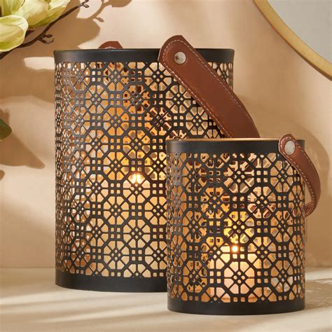 Buy Aerin Iron Cut-Out Hanging Lantern from Home Centre at just INR 999.0