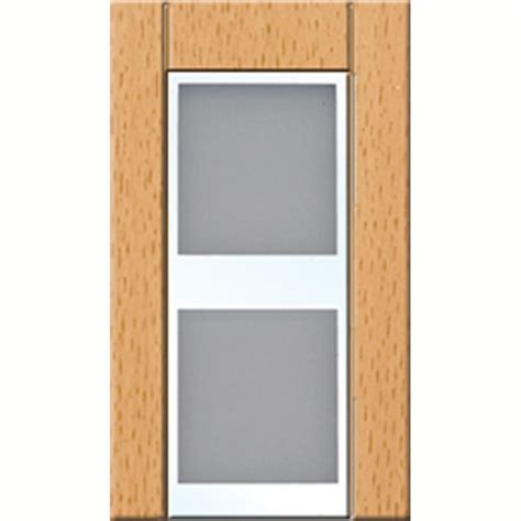 Spectrum Metro 36-in x 80-in Universal Handing Beech Frosted Square ...