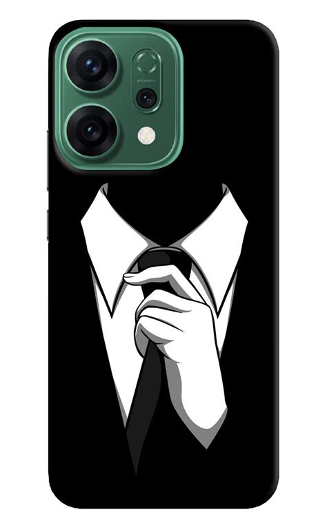 Save Big: Get the Black Tie Oppo Reno14 5G Back Cover - Shop Now – Casekaro