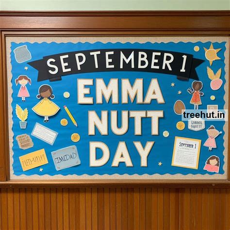 September 1 - National Emma Nutt Day Bulletin Board Ideas and K-12 ...